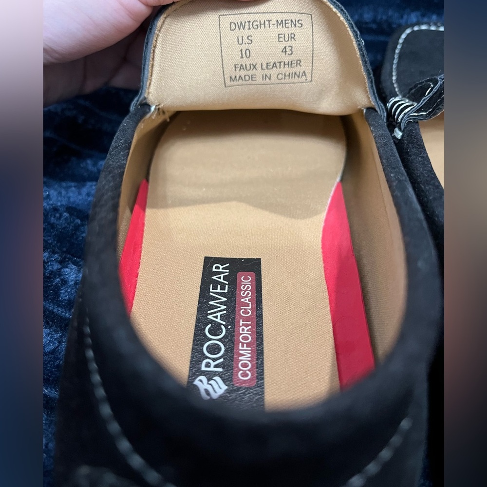 ROCAWEAR Moccasin Loafer - Black, Men’s Size 10 - Picture 5 of 5